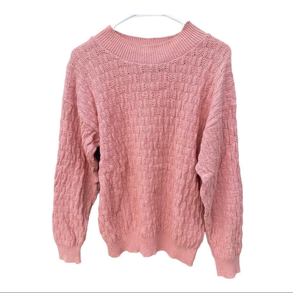 Vintage Partners Mervyns Pink Cotton Sweater
